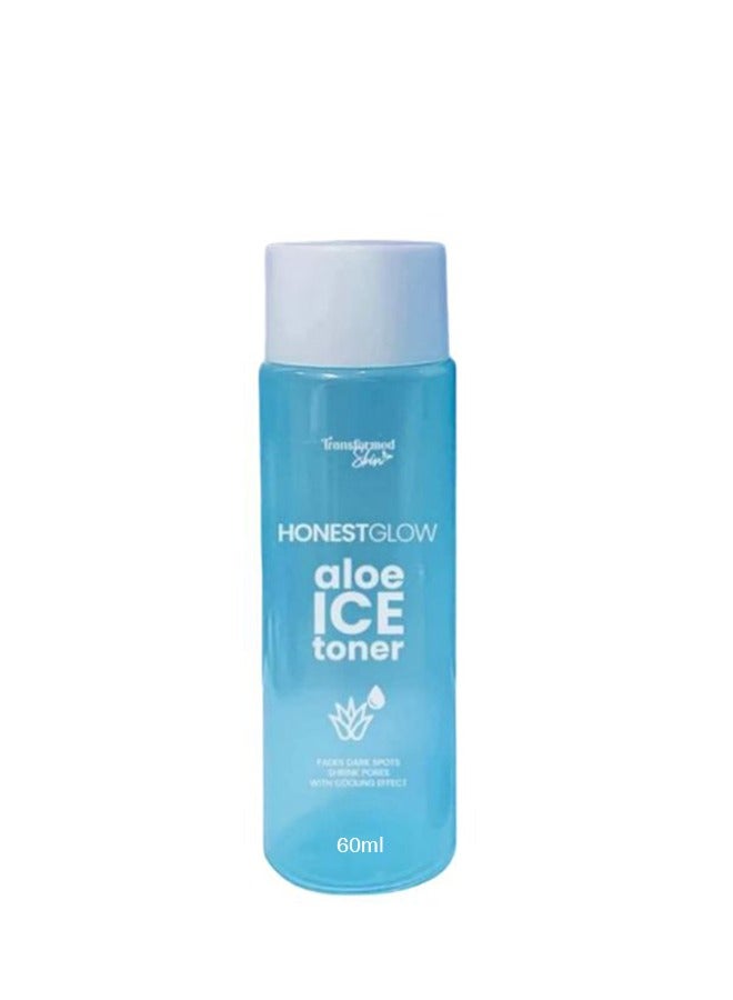 Transformed Skin Honest Glow Aloe Ice Toner 60ml - Image 1