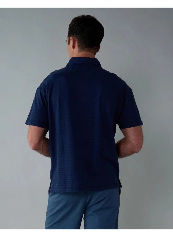 امريكان ايجل AE Textured Polo Shirt