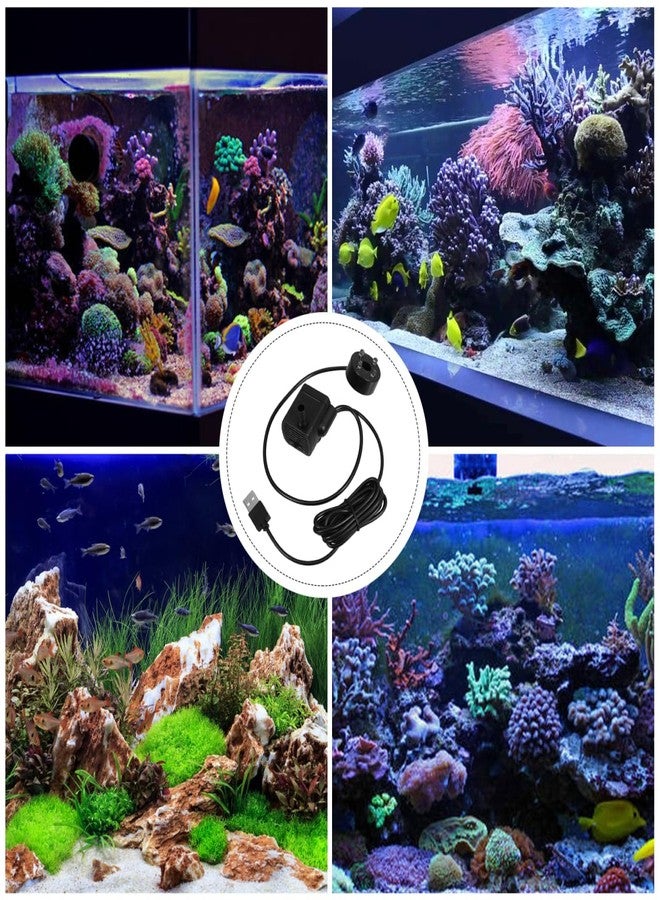 BESPORTBLE Micro Submersible Water Pump for Aquarium Fish Tanks and Garden Fountains Compact Quiet Usb Pump with Led Light for Rockery and Decoration - Image 5
