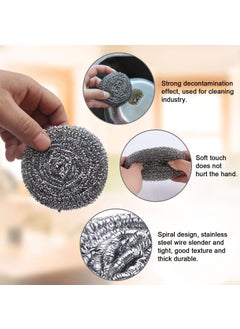 SINCO Utility World Scrub Sponges, Steel Scrubbers Pad, Kitchen Cleaning Towel/Napkin Table Wipe and Floor Cleaning Duster/Pocha - Pack of 9  - Image 2