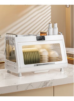 NKX Disinfection Double Layers Kitchen Dish Storage Box  - Image 2