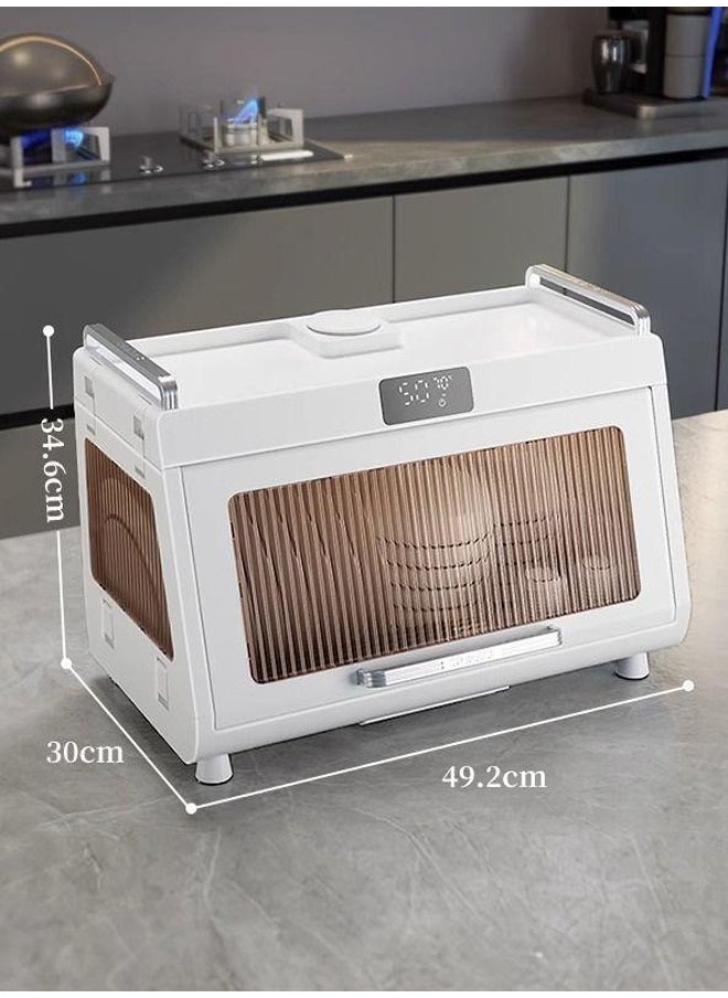 NKX Disinfection Double Layers Kitchen Dish Storage Box  - Image 1