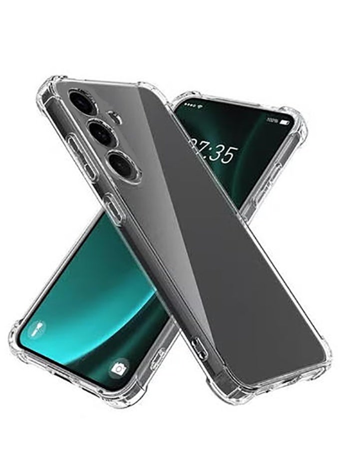 QIRG For Samsung Galaxy A16 Case, Crystal Slim-fit Soft TPU with 4 [Shock-Absorption] Corners Case for Samsung Galaxy A16, Clear - Image 1