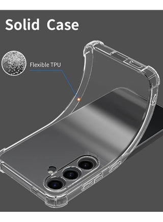 For Samsung Galaxy A16 Case, Crystal Slim-fit Soft TPU with 4 [Shock-Absorption] Corners Case for Samsung Galaxy A16, Clear - view 4
