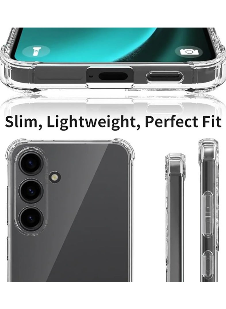 Generic - For Samsung Galaxy A16 Case, Crystal Slim-fit Soft TPU with 4 [Shock-Absorption] Corners Case for Samsung Galaxy A16, Clear - Image 1