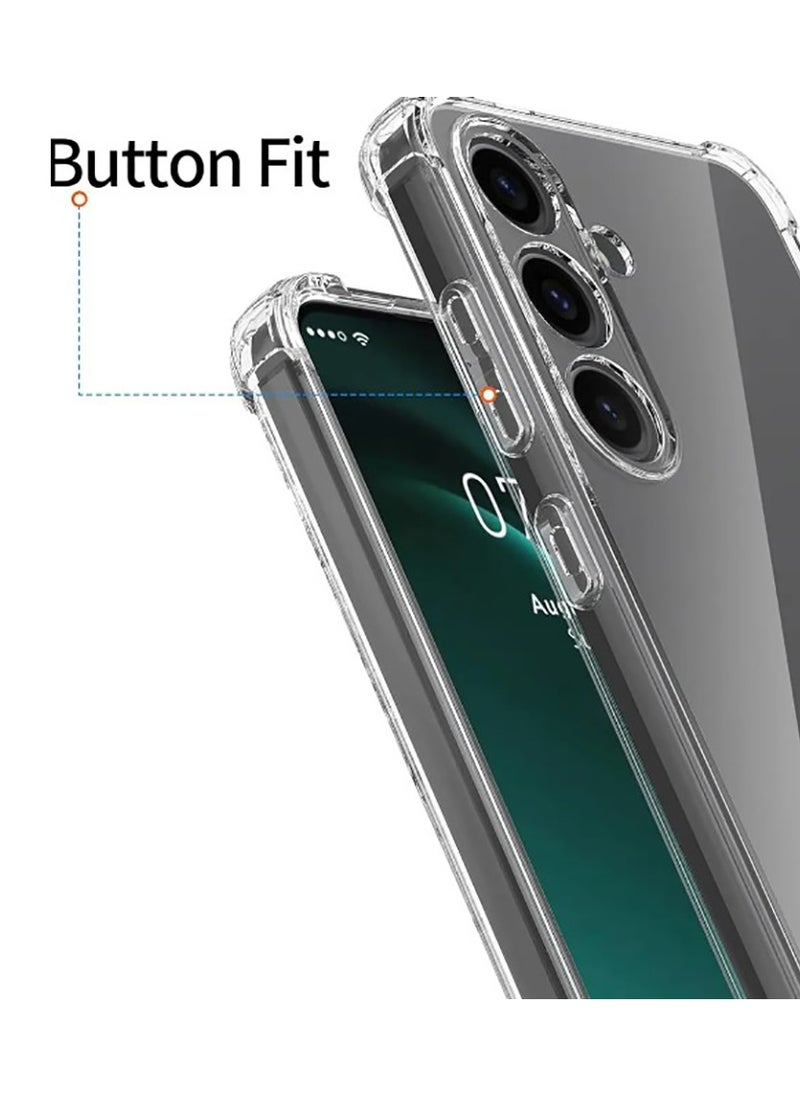 Generic - For Samsung Galaxy A16 Case, Crystal Slim-fit Soft TPU with 4 [Shock-Absorption] Corners Case for Samsung Galaxy A16, Clear - Image 1
