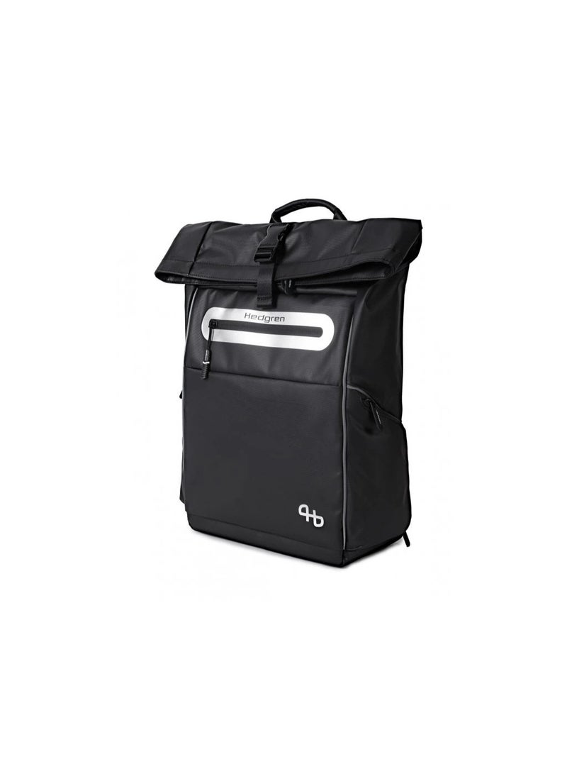 Hedgren Men Backpack HCBI01-01 | 15 Inch Roll-Top Laptop Backpack with RFID Protection | Travel, Office & Everyday Backpack - Image 2