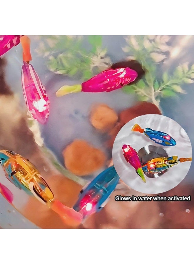 هالاكيدس لعبة أسماك كهربائية 3 ، روبوت إبداعي يعمل بالماء ، لعبة أسماك القط المضحكة ، لعبة روبوت للسباحة ، حوض استحمام أسماك ، هدية عيد ميلاد للقطط والأطفال الصغار والفتيان والفتيات - Image 4