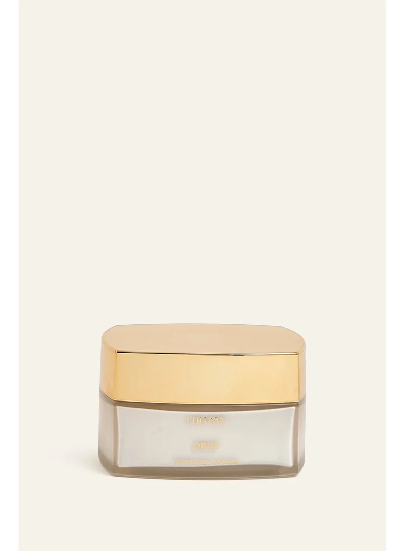 Louzan Louzan Oros Perfumed Body Powder 100gm – Italian Lemon, Strawberry & Vanilla Scented Talc