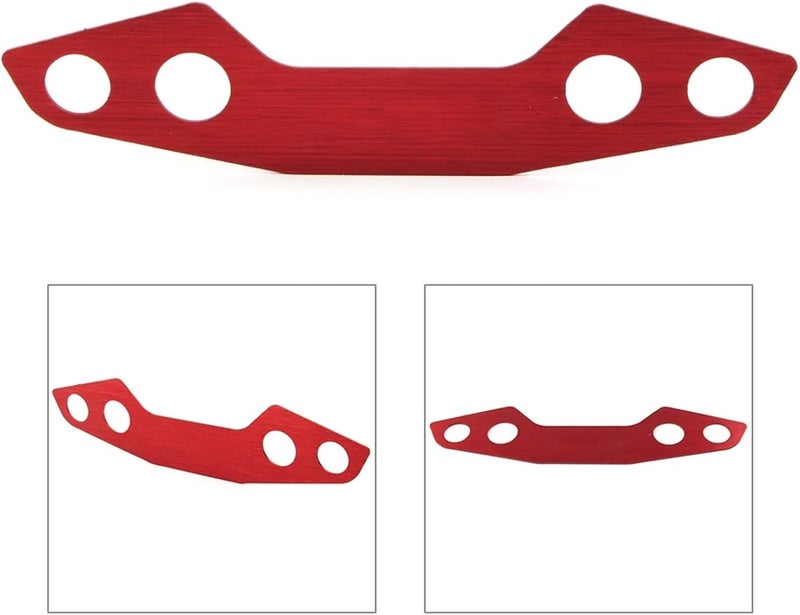 Wivplex Motorcycle Speedometer Trim Ring - Red - Image 1