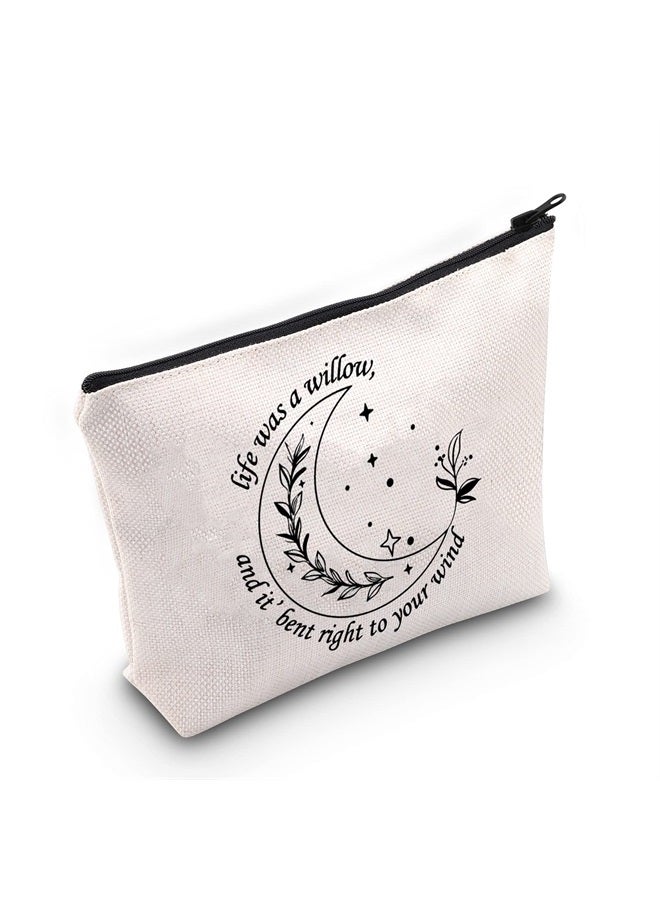 TOBGBE Album Lyrics Inspired Gift Music Lover Makeup Bag Song Lyrics Gift Singer's Merchandise (Your Wind) - Image 1