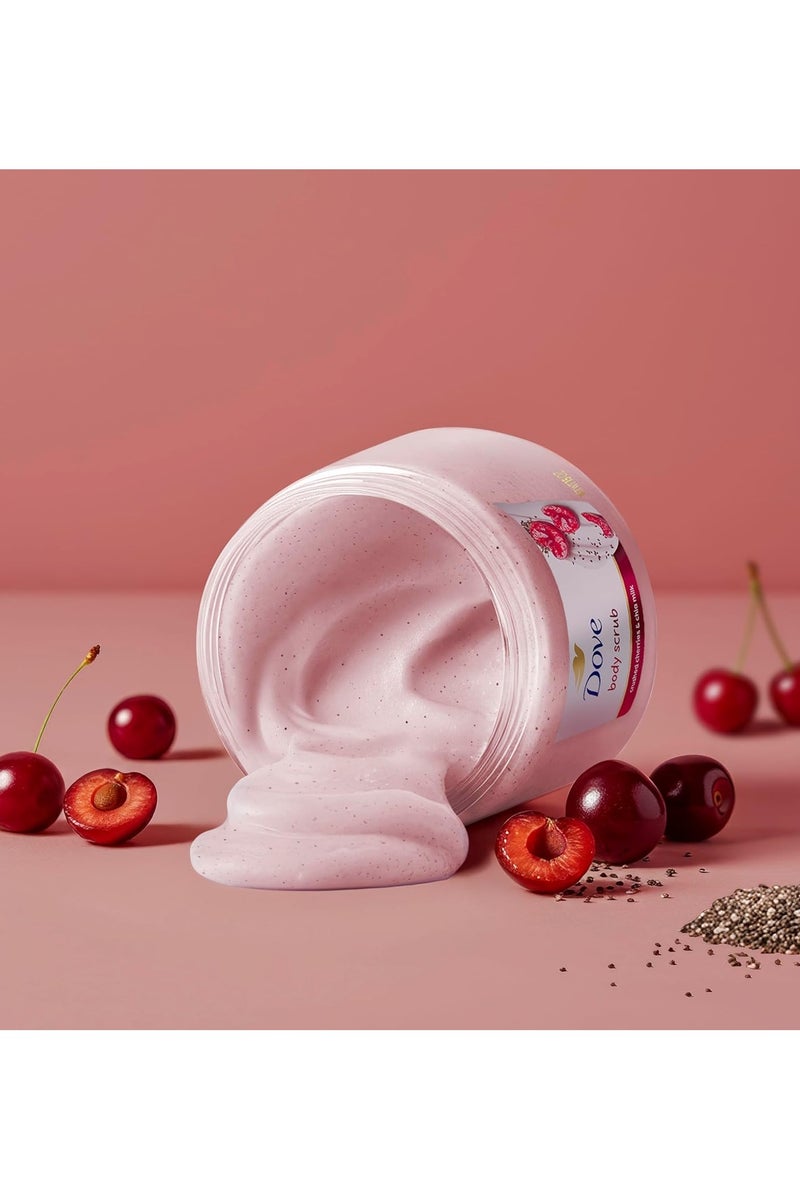 دوف مقشر الجسم دوف بالكرز وحليب الشيا 15 أونصة - Image 3
