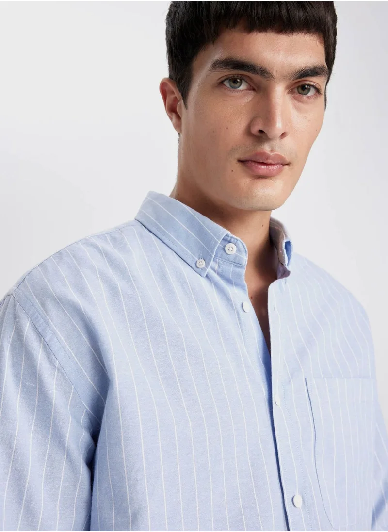 DeFacto Man Relax Fit Long Sleeve Shirt