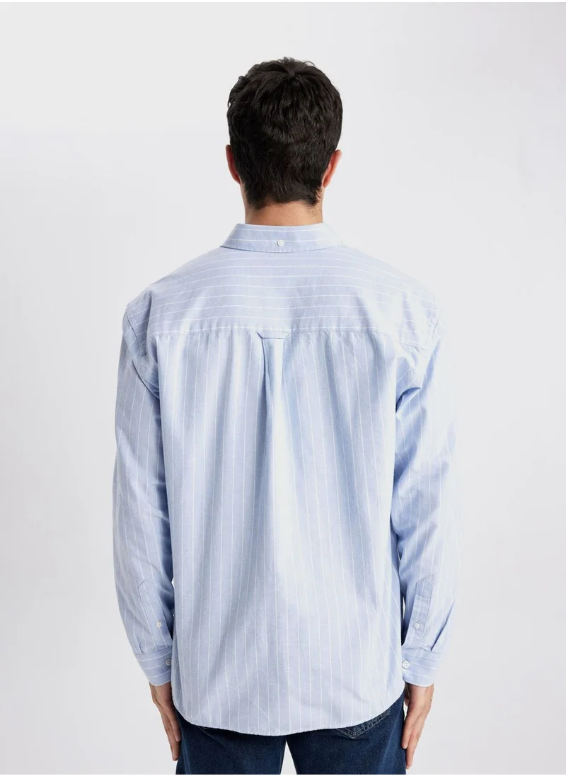 DeFacto Man Relax Fit Long Sleeve Shirt