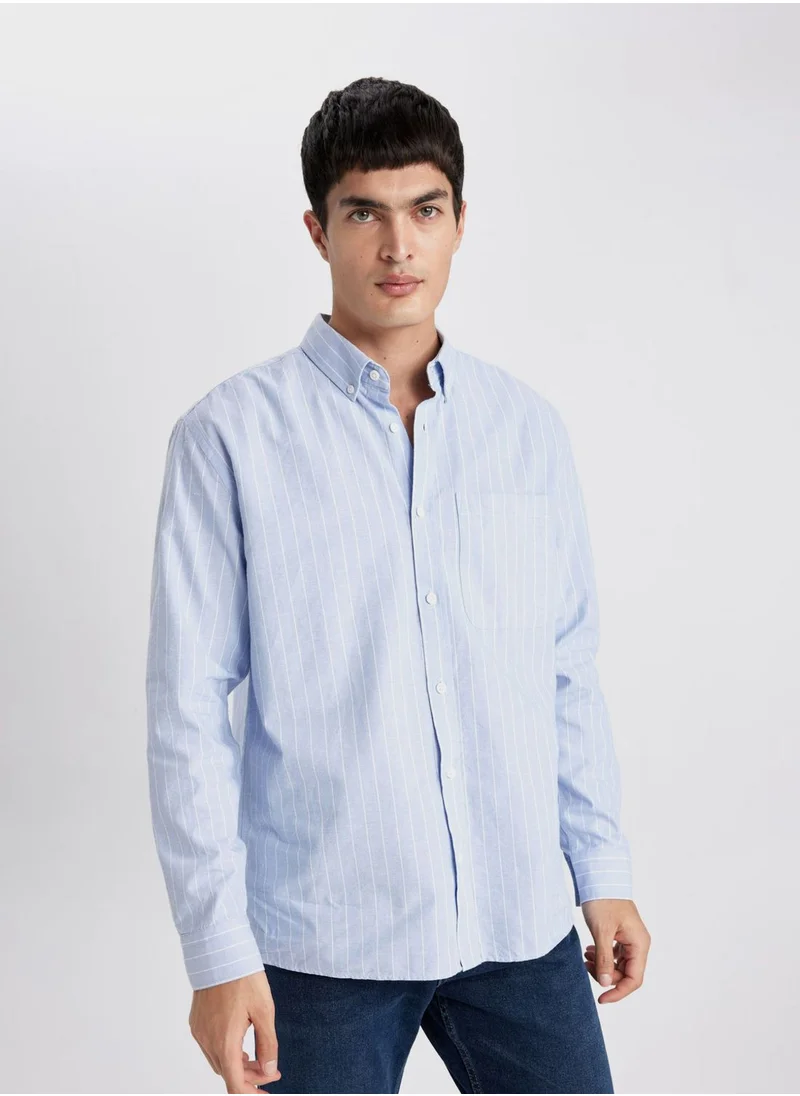 DeFacto Man Relax Fit Long Sleeve Shirt