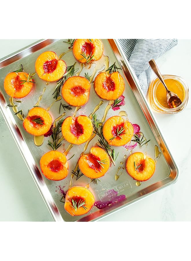 نورديك وير صينية خبز نصفية مع غطاء تخزين، 33 سم - Image 5