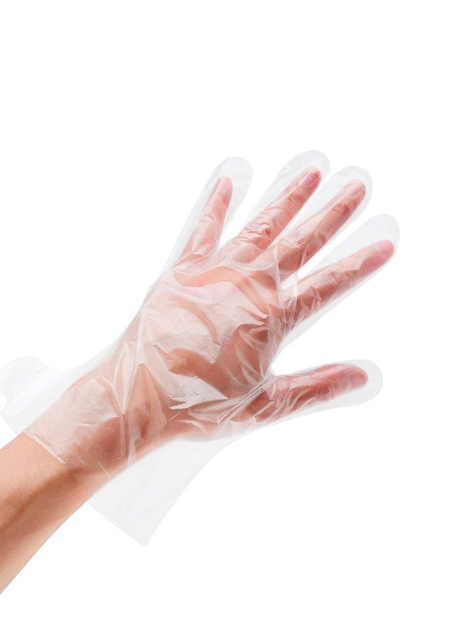 100Pcs Paraffin Gloves Hand Treatment Shower Gloves Paraffin Gloves Shower Gloves Disposable Plastic Glove Liners for Pedicure Pedicure Spa Drying Hands - Image 3