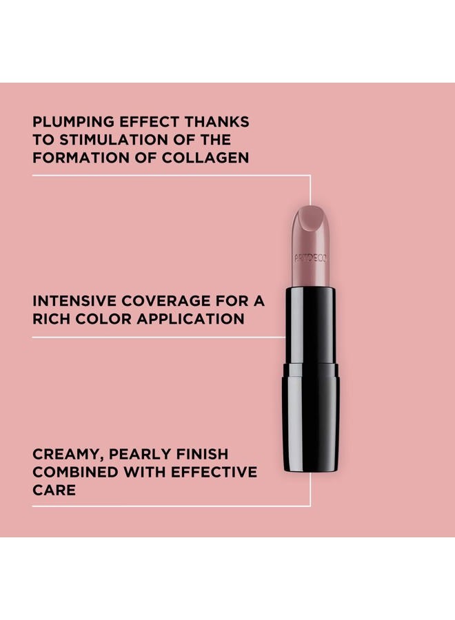ARTDECO Perfect Color Lipstick - Royal Rose - Glide-On Lipstick with Rich Color & Plumping Effect - Creamy, Pearly Finish - Hyaluronic Acid - Long Lasting - Lip Plumper - Lip Care - Makeup - 0.14 Oz - Image 3
