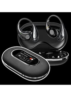Open Ear ENC Call Noise Reduction Color Touch Screen TWS Intelligent 144 Ai Language Translation Earbuds for Android, Windows, iOS - Smart Wireless Bluetooth Earphones with Enhanced Call Quality and Clear Audio