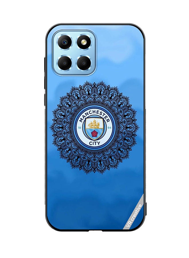 VR CREATIVE Protective Case Cover For Honor X8 5G Man City Design Multicolour - Image 1