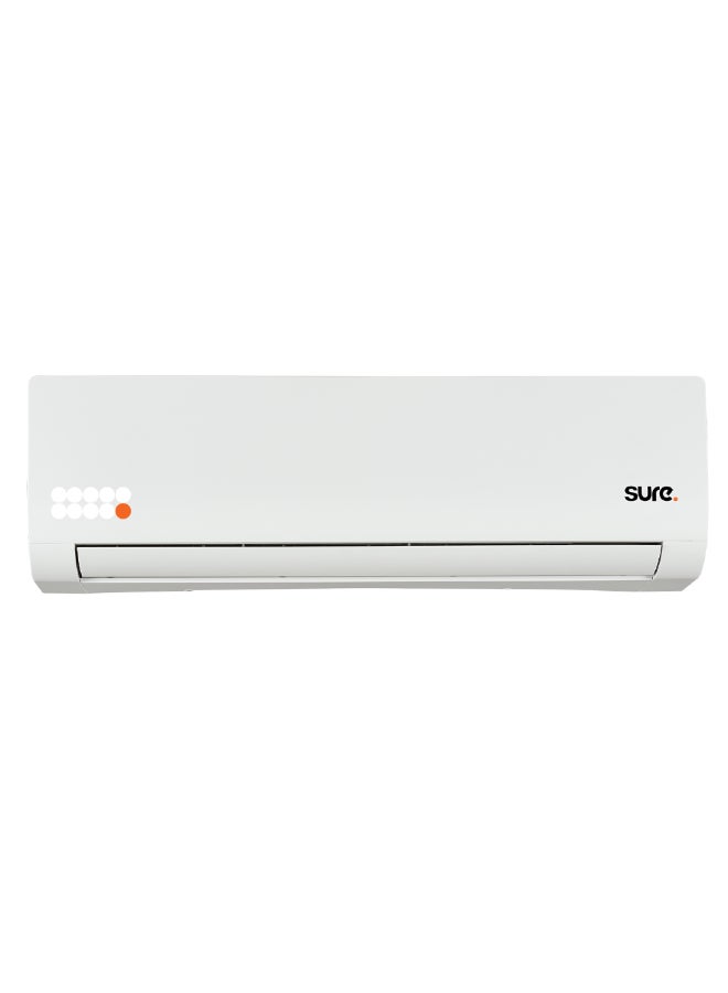 Sure 2 Ton Split Air Conditioner, 24000 BTU AC with T3 Tropical Rotary Compressor, Golden Fin, 4-Way Swing, R410A Refrigerant, Energy Efficient Cooling, White, AS-24 AS-24 white - Image 1