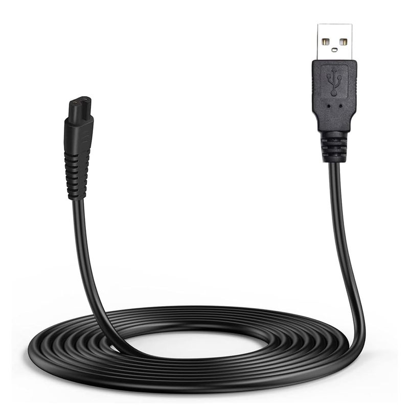 RAXSEG كابل شحن USB لـ Nicwell، Fairywill، Aquasonic، MOSPRO، Nicefeel، Zerhunt، Oralfree، Waterfloss، Tovendor، Hangsun، Initio، McNaval، Cremax وأجزاء استبدال كابل الشحن USB (أسود)... - Image 4