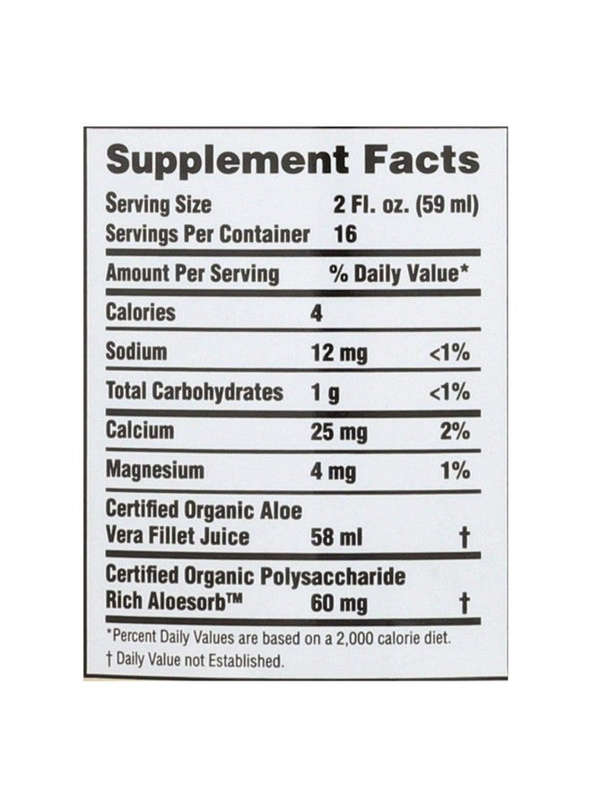 Lily Of the Desert Aloe Vera Juice organic No preservatives - 32 oz - Liquid ( Multi-Pack)  - Image 2