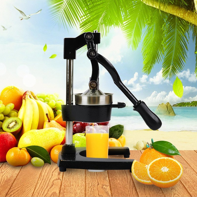 DAWOO DAWOO Hand Press Juicer Manual Fruit Juicer Commercial Grade Citrus Juicer Juice Squeezer Citrus Orange Lemon Pomegranate Black  - Image 2