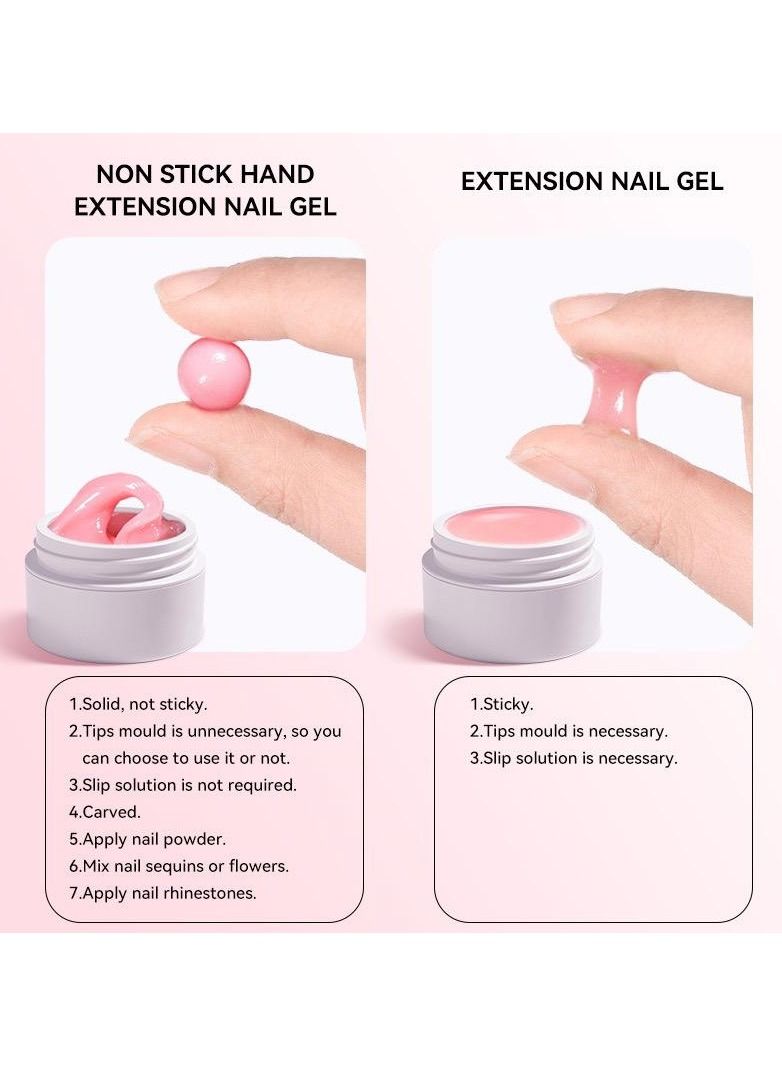 Mobray جل تمديد الأظافر 15 مل لإصلاح طرف تمديد الأظافر، جل مولد الأشعة فوق البنفسجية يمكنه إصلاح أداة تمديد الإصبع المكسورة 04 - Image 2