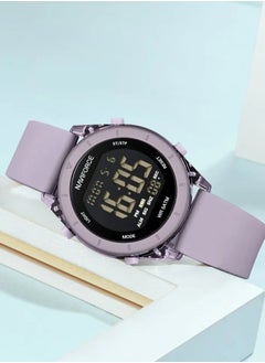 NAVIFORCE New Naviforce Watch NF-7108 Women's Fashion Watch, Stylish Digits Watch with Silicon Strap for Women  - Image 3