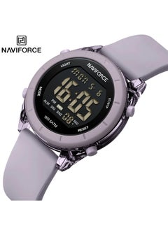 NAVIFORCE New Naviforce Watch NF-7108 Women's Fashion Watch, Stylish Digits Watch with Silicon Strap for Women  - Image 2