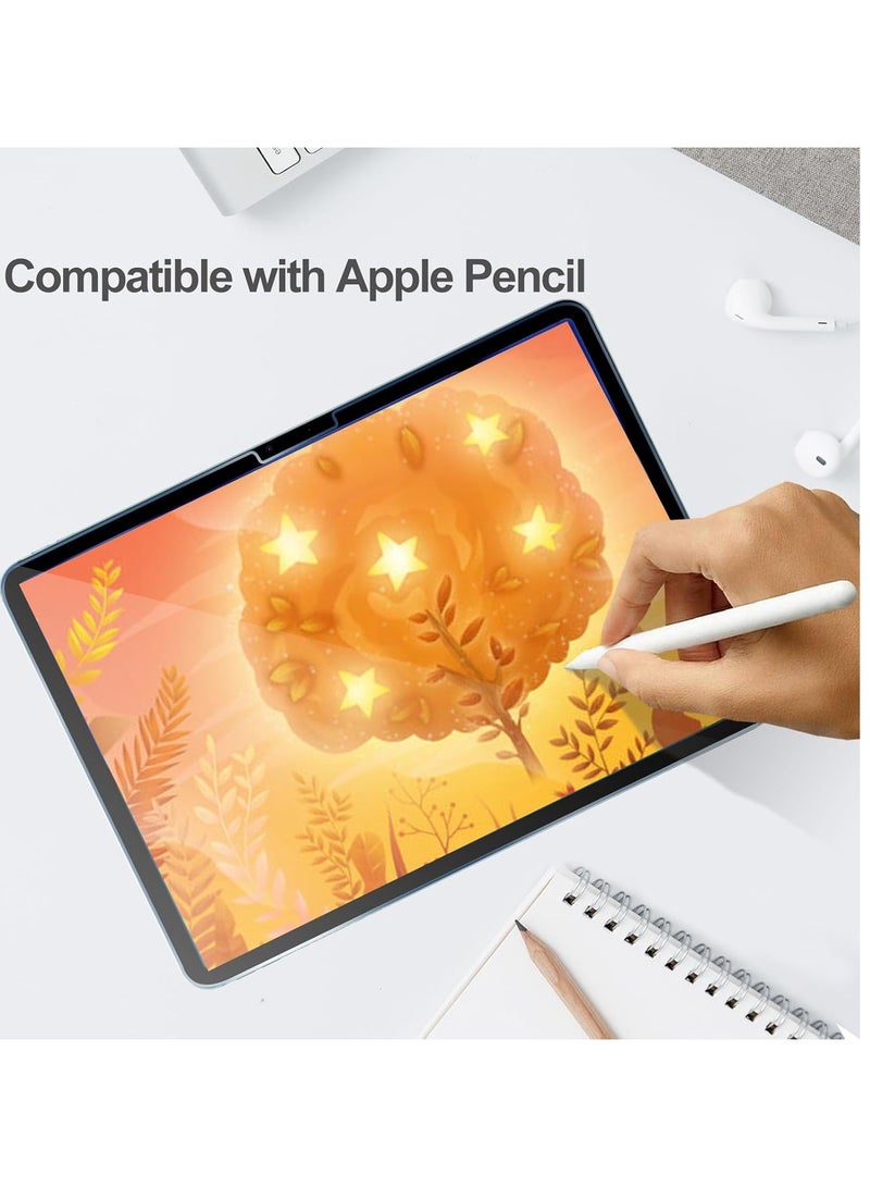 Techie حماية شاشة زجاجية مقواة فاخرة لآبل آيباد إير 11 إنش M2 (2024)، عبوة 2 زجاج مقوى مع إطار تركيب سهل، وضوح عالي، مقاومة للخدوش، مقاومة لبصمات الأصابع، بدون فقاعات - Image 5