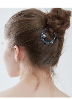 Al Aoyama 8Pcs Women and Girls Moon Star Headband and Hairpin for Ramadan  - Image 3
