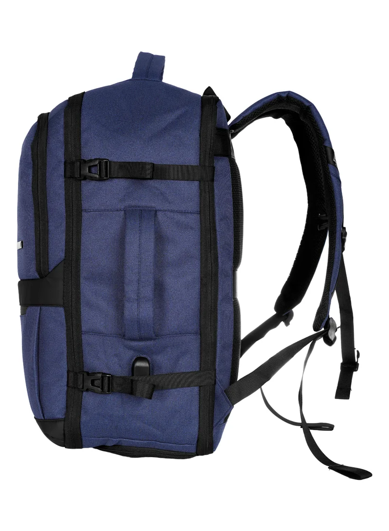 بارا جون 18-Inch Travel Backpack – 420D Polyester Large Capacity Backpack with Multiple Compartments, Adjustable Shoulder Straps for Work, School & Travel