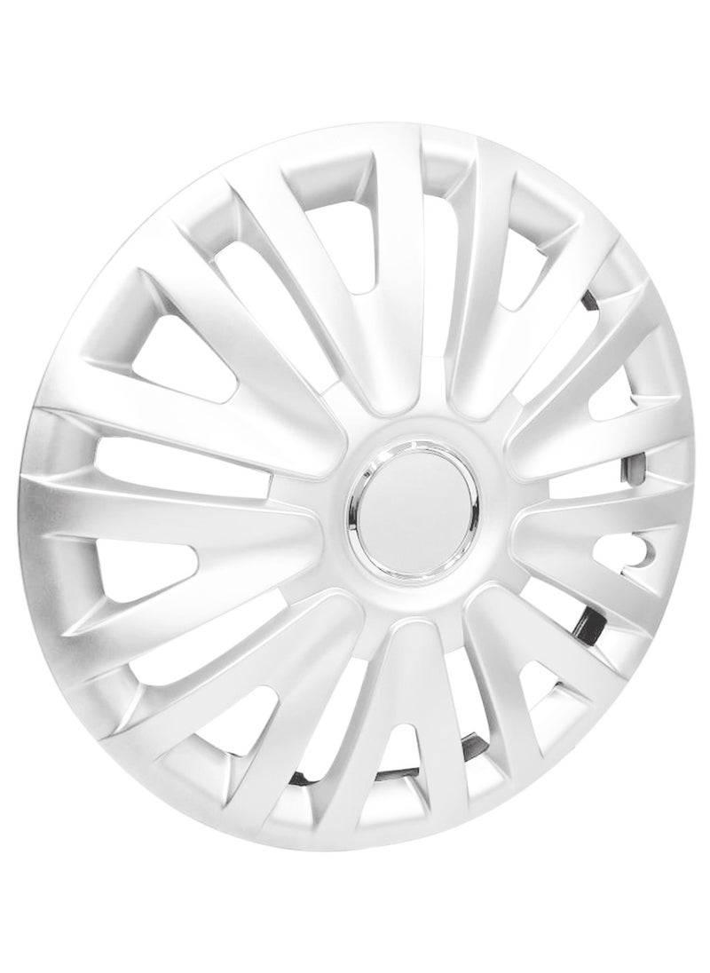 Generic 15 Inch Automotive Hub Wheel Cap with Universal  Wheel Hubcaps Set of 4 Pcs  Snap-On Rings Wheel Cover - WJ-5063-A-15  - Image 5