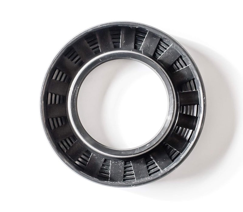 EAI Oil Seal 45mm X 80mm X 10mm (5 PCS) TC Double Lip w/Spring. Metal Case w/Nitrile Rubber Coating - Image 2