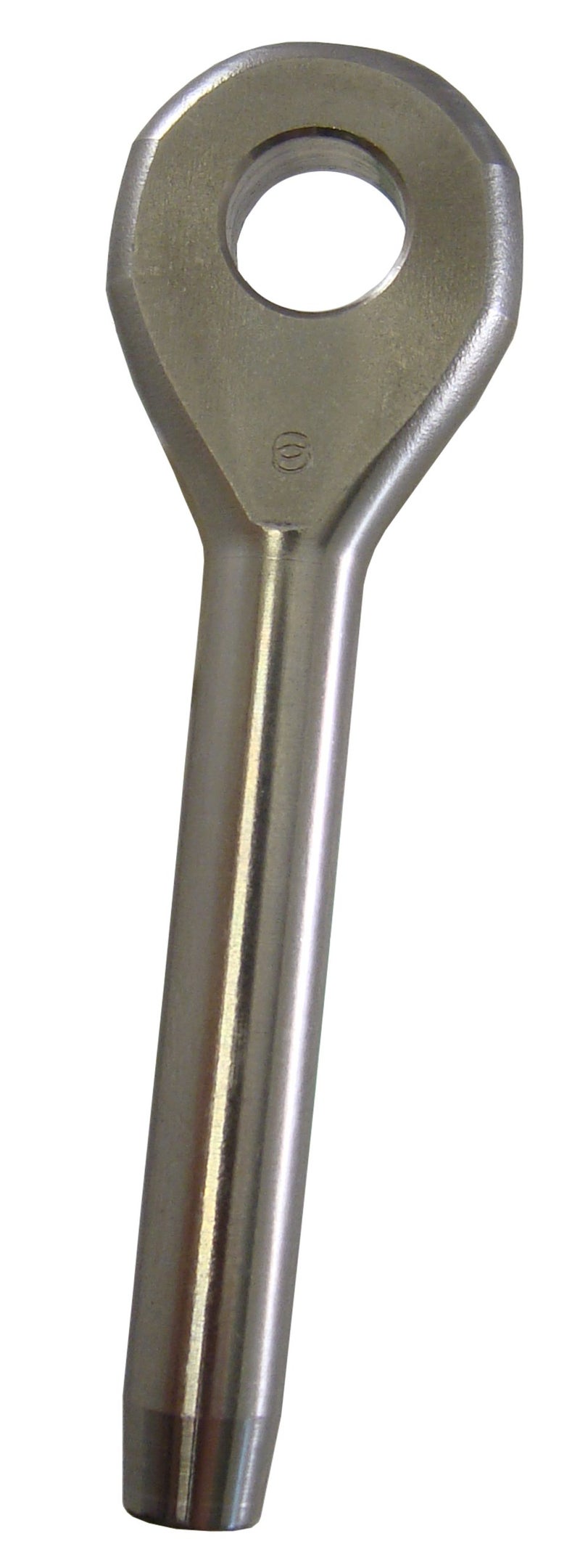 Loos & Co. Loos Cableware EY1-2X Stainless Steel Marine Eye End for 1/16" Diameter Wire Rope - Image 2