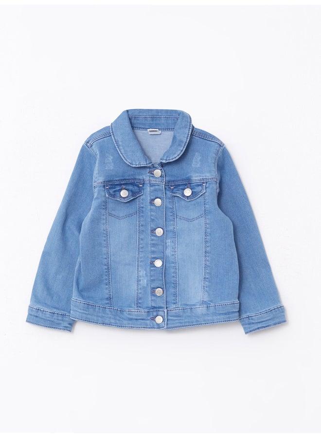 Long Sleeved Baby Girl Jean Jacket