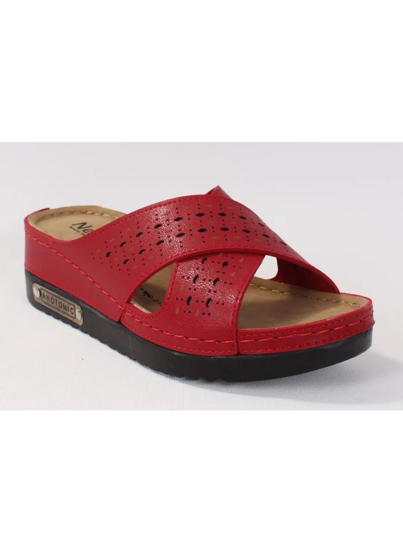 Dagoster DZA37-3025 Red Casual Women's Slippers