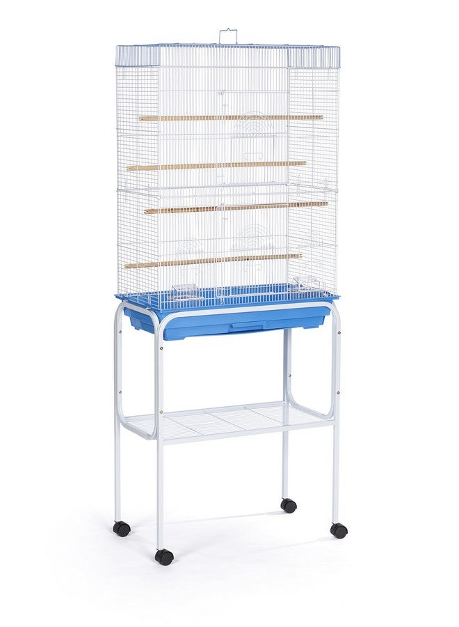 Prevue Pet Products 447 Bird Cage Stand For 26" X 14" Base Flight Cages, White - Image 4