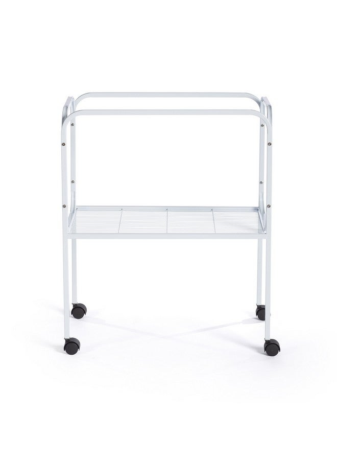 Prevue Pet Products 447 Bird Cage Stand For 26" X 14" Base Flight Cages, White - Image 2