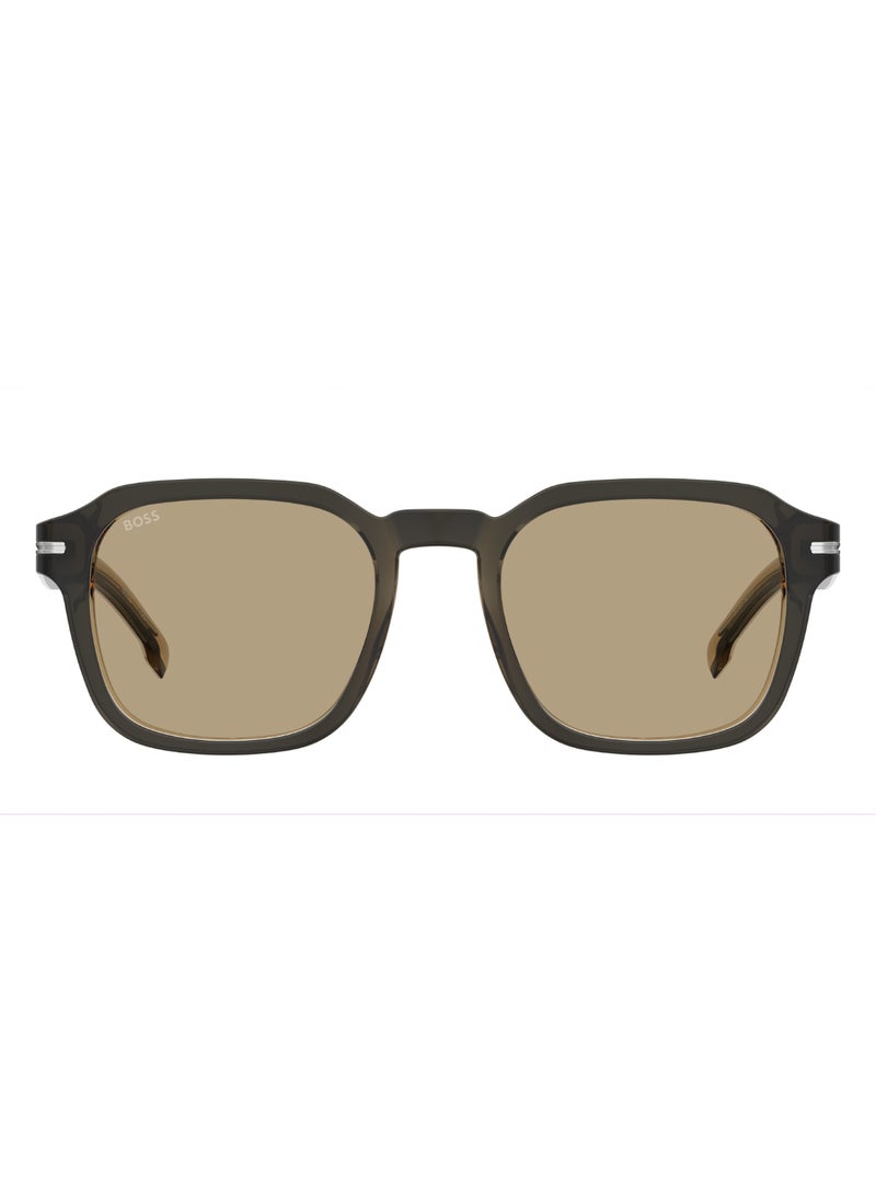 HUGO BOSS - Rectangular Geometrical Hugo Boss Sunglasses Frames - Image 1