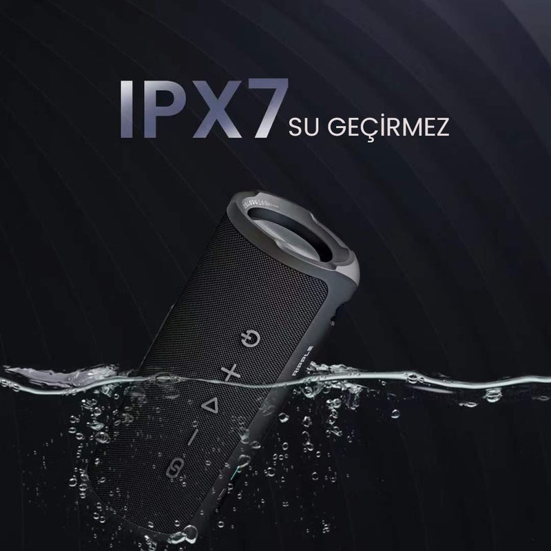 هاي فيوتشر سماعة لاسلكية محمولة Ripple BeatMaker IPX7 - أحمر - Image 3