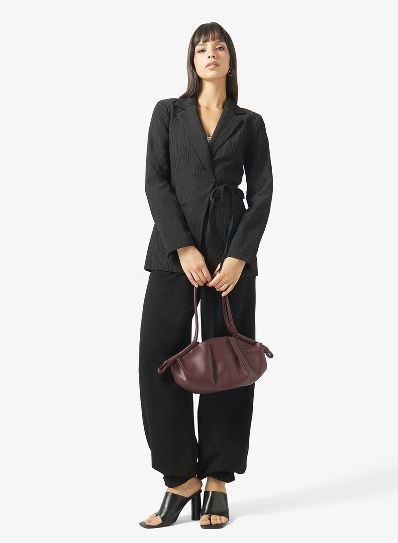 TOPSHOP Tie Waist Blazer - Image 4