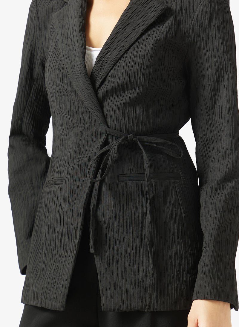 TOPSHOP Tie Waist Blazer - Image 3