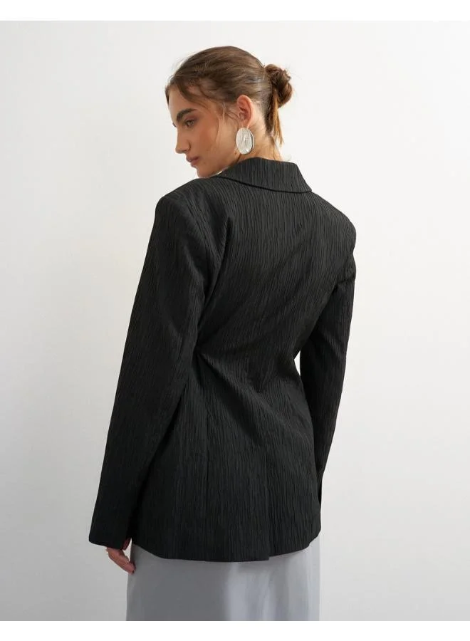 Topshop Tie Waist Blazer
