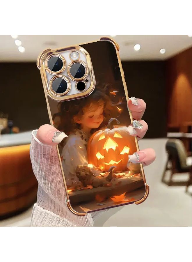 Black Shockproof Case With Four Corner Airbags For IPhone 16 Pro Max Transparent Anti Drop - Image 4