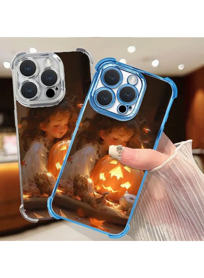 Black Shockproof Case With Four Corner Airbags For IPhone 16 Pro Max Transparent Anti Drop - Image 3