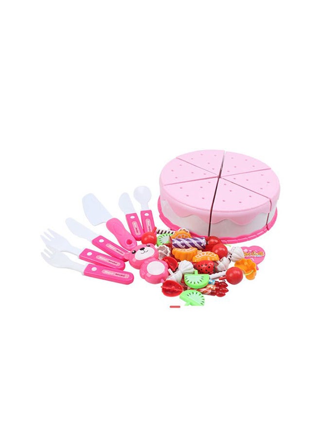 Birthday Cake Cutting Kitchen Pretend Play Toys - Image 5