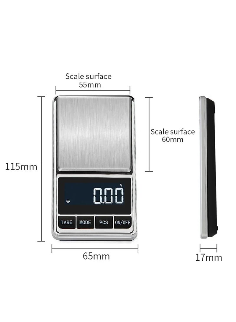 100g/0.01g high precision LCD display jewelry gold diamond weighing electronic digital scale - Image 3